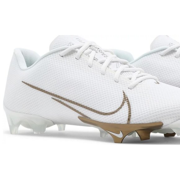 All Sizes - NEW Nike Vapor Edge Speed 360 Football Cleats White Gold CD0082-111